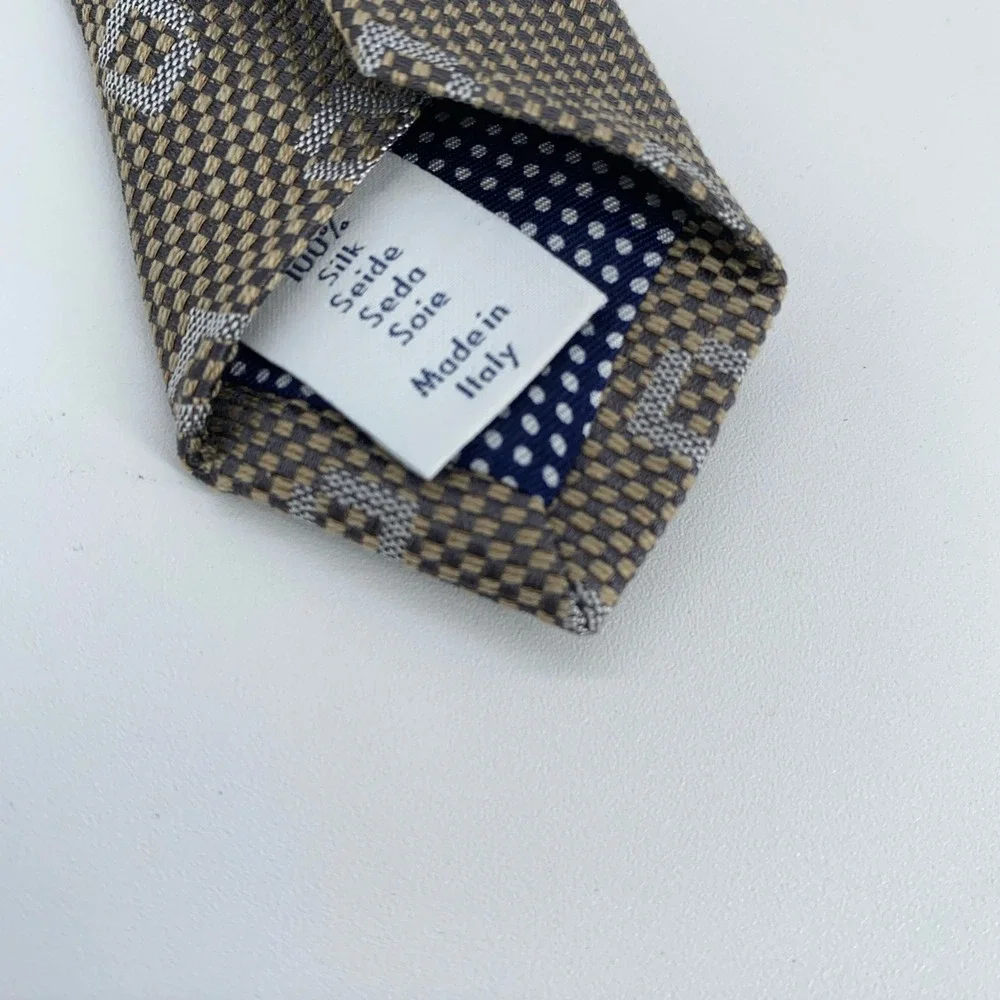 Eton Tie Mens One Size Colorful‎ Patterned Professional Necktie Italy Made NWT